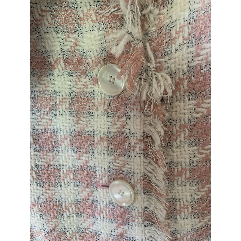Kasper Pink and White Tweed Blazer - Picture 10 of 16